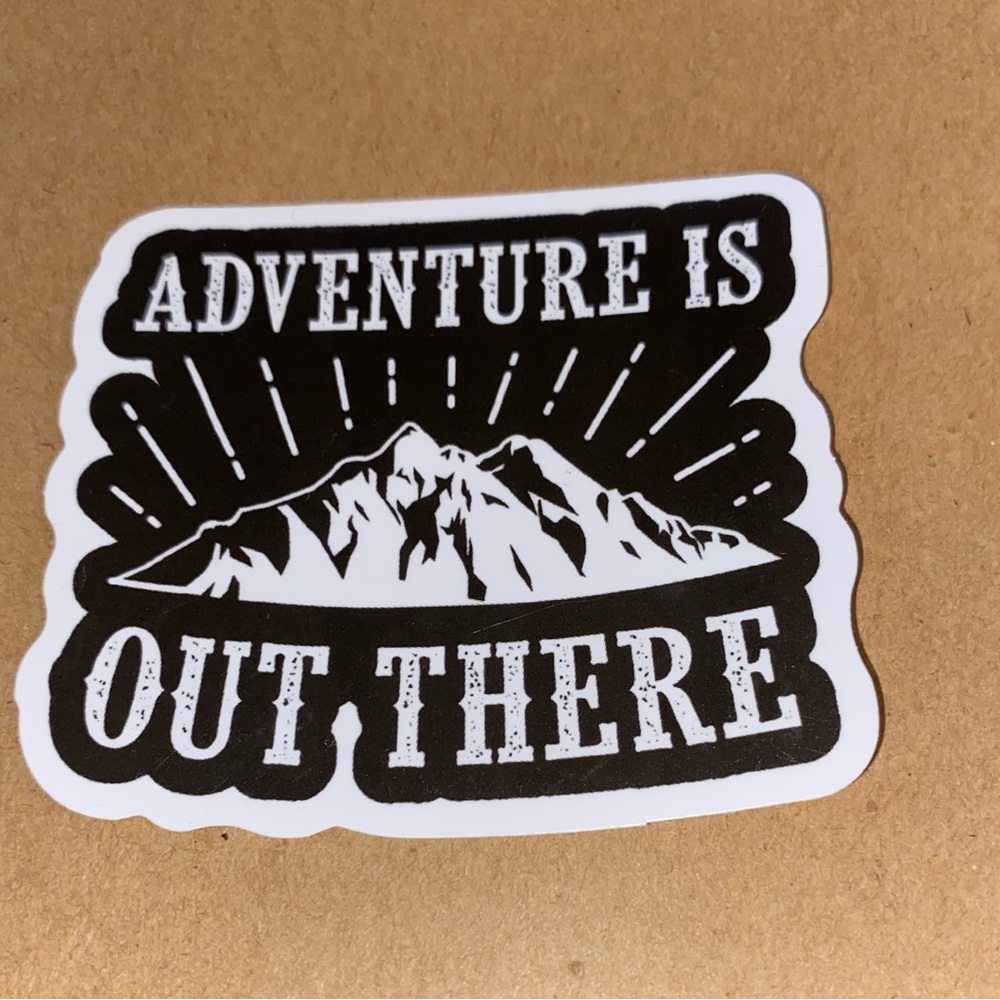 🌈20/$5🌈 Adventure is Out There Sticker